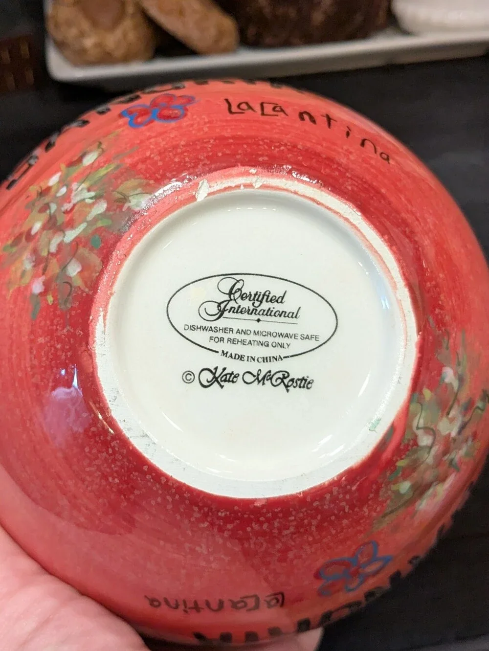 Certified International La Cantina Sangria Bowls Kate McRostie Set of 2